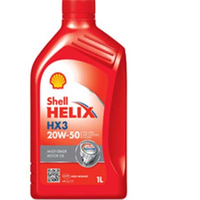 SHELL HELIX HX3 20W50 1L