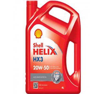 SHELL HELIX HX3 20W50 4L